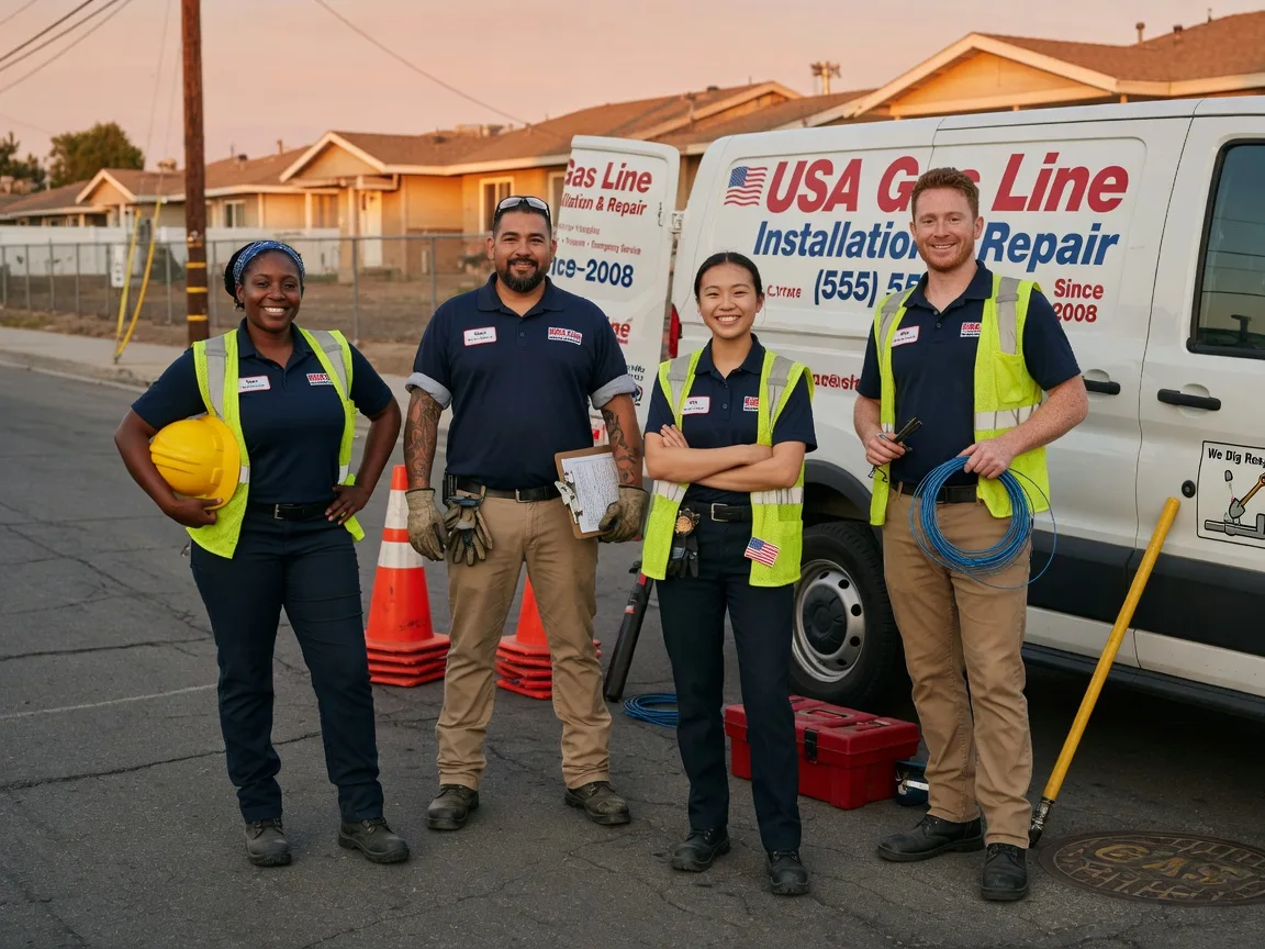 Gas Line Installation company in Saltillo, MS